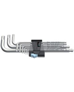 Wera 3950/9 HEX-PLUS STAINLESS 1 STIFTSLEUTELSET, METRISCH, RVS, 9-DELIG