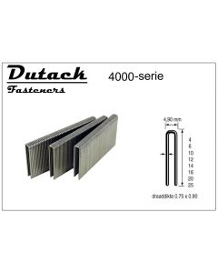 Dutack Fasteners Nieten 4000-4mm Cnk