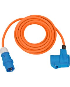 Brennenstuhl CEE verlengsnoer IP44 voor Camping/Maritime 10m oranje H07RN-F 3G2,5 CEE-stekker, haakse koppeling 2