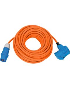 Brennenstuhl CEE verlengsnoer IP44 voor Camping/Maritime 25m oranje H07RN-F 3G2,5 CEE-stekker, haakse koppeling 2