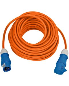 Brennenstuhl CEE-verlengkabel IP44 25m H07RN-F 3G2,5 oranje CEE 230V/16A stekker en koppeling