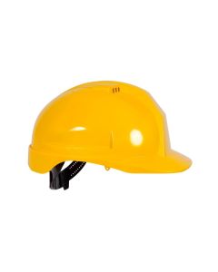 4tecx Helm polyetheen 6-punts plastic binnenwerk geel