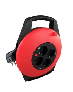 Haspel vinyl 10 meter 4V 3x1,0mm² + RA dicht box