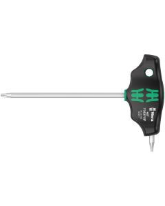 Wera 467 TORX® HF T-GREEP-SCHROEVENDRAAIER MET VASTHOUDFUNCTIE, TX 10 X 100 MM