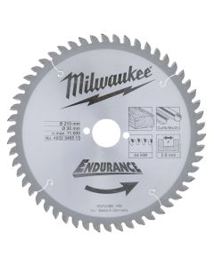 Milwaukee Cirkelzaagblad 210 x 30 mm (54 tanden)