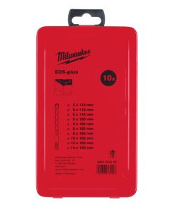 Milwaukee Set SDS-plus hamerboren in metalen cassette (10-delig) NEW M/2