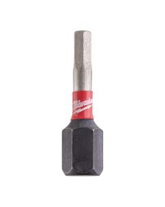 Milwaukee 4932430894 SHOCKWAVE™ IMPACT DUTY schroefbits Hex Shockwave Hex 3 mm x 25 mm - 2 pcs