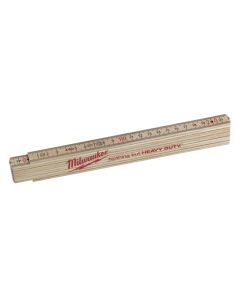 Milwaukee 4932459303 Dunne houten vouwmeter Slim Wood Folding Rule 2m