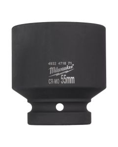 Milwaukee 4932471671 1" SHOCKWAVE™ IMPACT DUTY slagvaste doppen - standaard 55 mm 1" impact socket short