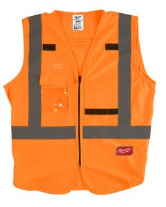 Milwaukee 4932471892 Hi-vis veiligheidshesje High-Visibility Vest Orange - S/M
