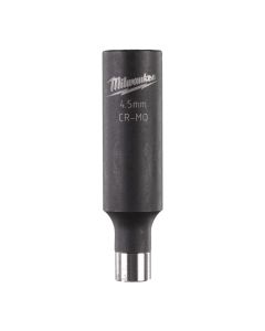 Milwaukee 4932472284 ¼˝ SHOCKWAVE™ IMPACT DUTY slagvaste doppen - diep 4.5 mm 1/4" impact socket
