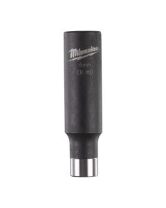 Milwaukee 4932478000 ¼˝ SHOCKWAVE™ IMPACT DUTY slagvaste doppen - diep 6 mm 1/4" impact socket