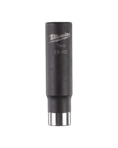 Milwaukee 4932478001 ¼˝ SHOCKWAVE™ IMPACT DUTY slagvaste doppen - diep 7 mm 1/4" impact socket