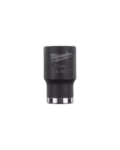Milwaukee 4932478011 ⅜″ SHOCKWAVE™ IMPACT DUTY slagvaste doppen 12 mm 3/8" impact socket - short