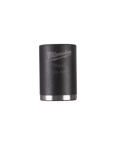 Milwaukee 4932478017 ⅜″ SHOCKWAVE™ IMPACT DUTY slagvaste doppen 18 mm 3/8" impact socket - short