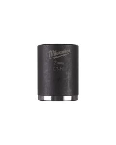 Milwaukee 4932478020 ⅜″ SHOCKWAVE™ IMPACT DUTY slagvaste doppen 22 mm 3/8" impact socket - short