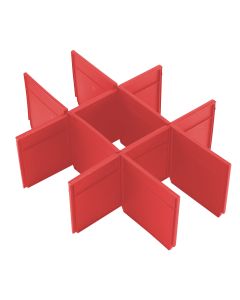 Milwaukee 4932479105 Verdelers voor de PACKOUT™ gereedschapskoffers met lades Drawer Dividers for Packout 2 Drawer Tool Box