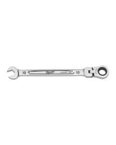 Milwaukee 4932480183 MAXBITE™ Ringratel-steeksleutel Flex Maxbite Flex Head Ratcheting Spanner - Metric - 10 mm