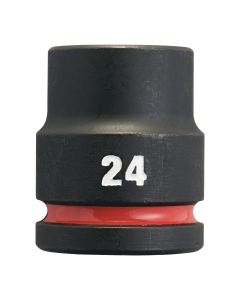 Milwaukee 4932480366 ¾˝ SHOCKWAVE™ IMPACT DUTY slagvaste doppen - standaard 24 mm 3/4" impact socket STD - 1pc