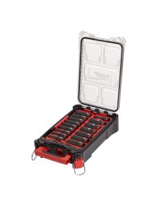 Milwaukee 4932480943 ½˝ slagvaste doppen promoties 1/2" Packout impact socket set - 16 pc