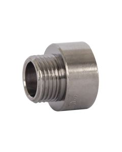 Nedco BV Verloopnippel 1/2"bi. x 3/4"bu. chroom