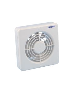 Nedco BV Badkamer/Keukenventilator CR 150 AVT ABS, kunststof wit