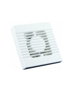 Nedco BV Badkamer/Toiletventilator EF 120 ABS, kunststof wit