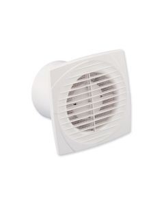 Eurovent ventilator Badkamer/Toiletventilator DT 100 ABS, kunststof wit