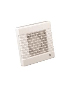 Eurovent Badkamer/Toiletventilator M1 100 ABS, kunststof wit