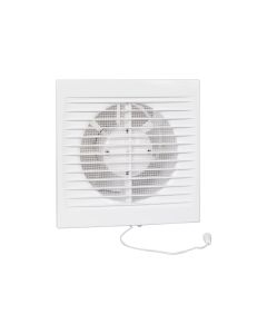 Eurovent ventilator Badkamer/Toiletventilator ST 100 ABS, kunststof wit