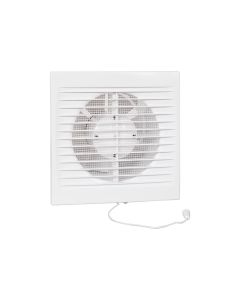Eurovent ventilator Badkamer/Toiletventilator SV 125 ABS, kunststof wit