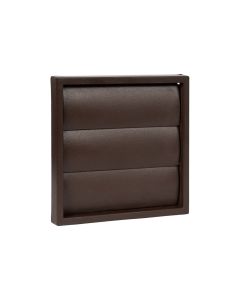 Nedco BV Lamellenrooster vlak model ø 100mm kunststof bruin