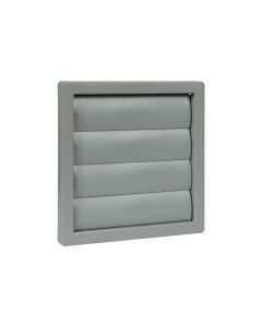 Nedco BV Lamellenrooster vlak model ø 125mm kunststof grijs