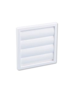 Nedco BV Lamellenrooster vlak model ø 150mm kunststof wit