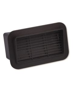 Nedco BV Lamellenrooster 110x54mm PP, kunststof bruin