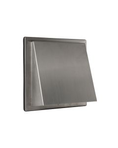 Nedco BV Buitenrooster schuine kap ø 125mm RVS AiSi316