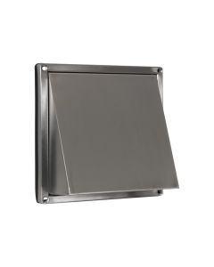 Nedco BV RVS Schuine kaprooster Ø125mm met grofmazig gaas