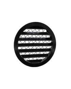 Nedco BV Aluminium schoepenrooster Ø160mm Zwart
