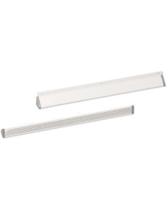 Nedco BV Ventilatiekapje 300x30mm aluminium wit