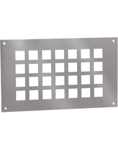 Nedco BV Ventilatieplaat 250x150mm aluminium