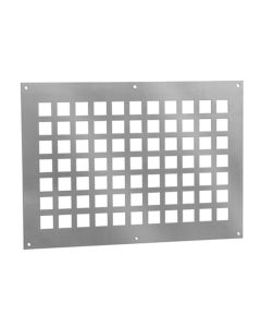 Nedco BV Ventilatieplaat 250x350mm aluminium