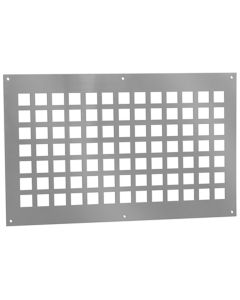 Nedco BV Ventilatieplaat 400x250mm aluminium