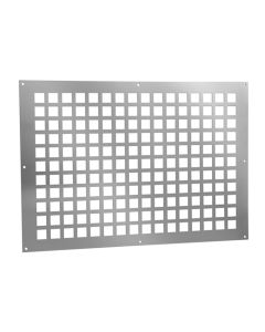 Nedco BV Ventilatieplaat 400x200mm aluminium