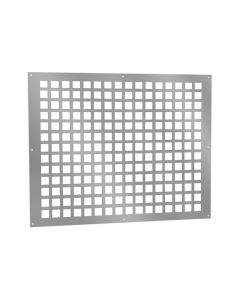 Nedco BV Ventilatieplaat 500x400mm aluminium