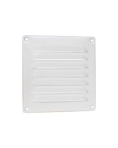 Nedco BV Schoepenrooster 160x160mm aluminium wit