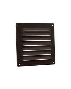 Nedco BV Schoepenrooster 160x160mm aluminium bruin