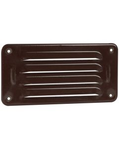 Nedco BV Schoepenrooster 180x90mm aluminium bruin