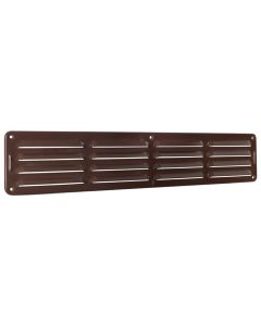 Nedco BV Schoepenrooster 495x90mm aluminium bruin