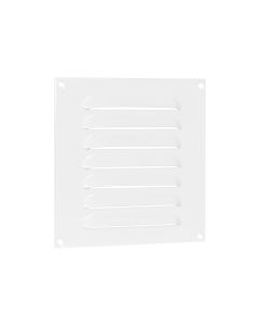 Nedco BV Schoepenrooster vlak model 250x250mm aluminium wit