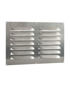 Nedco BV Bold Line schoepenrooster vlak model 500x350mm aluminium